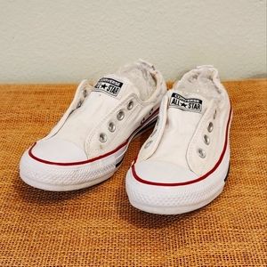 Converse all star W8 slip ons